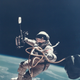 Illustration for article titled The crappy photos of NASAs golden era you never get to see